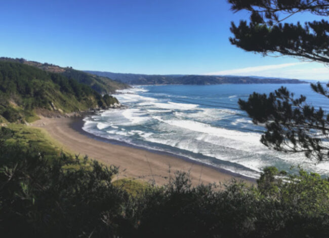 Playa Agua de las Niñas, chile